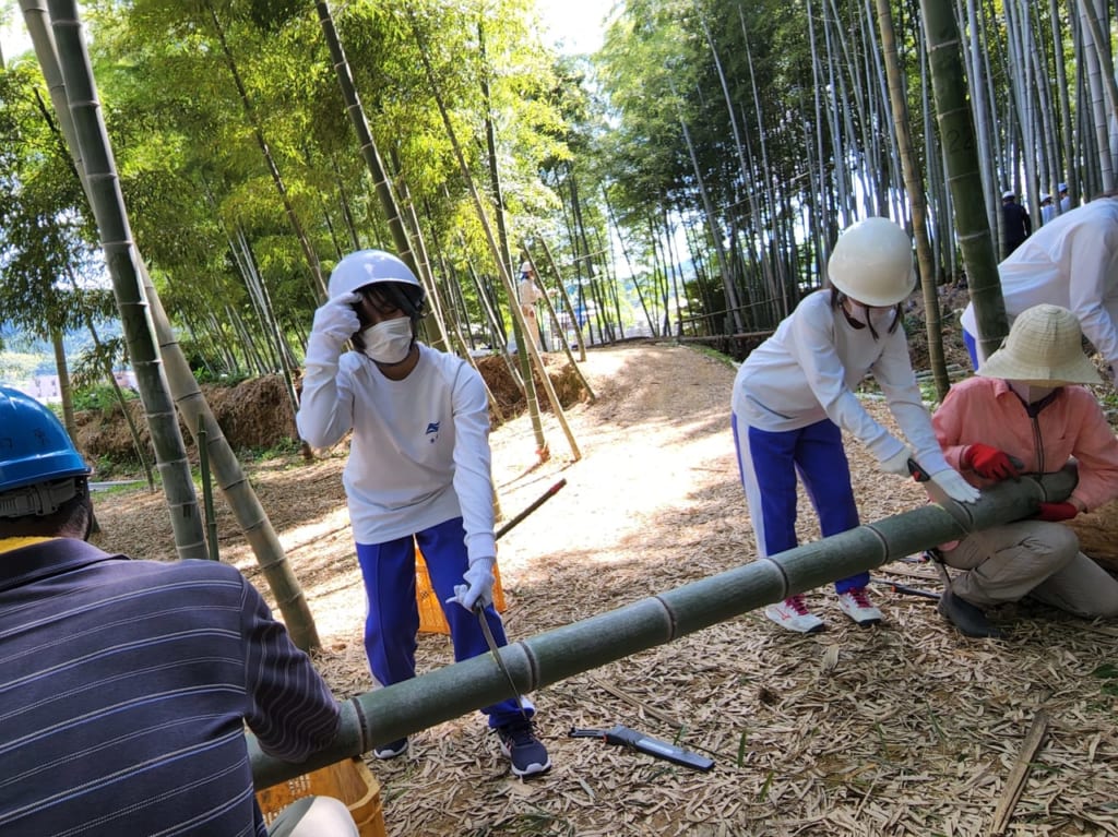長岡三中竹あかり