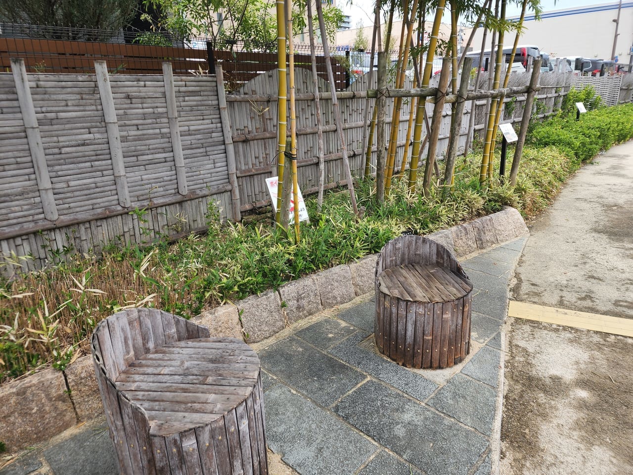 竹の径竹垣