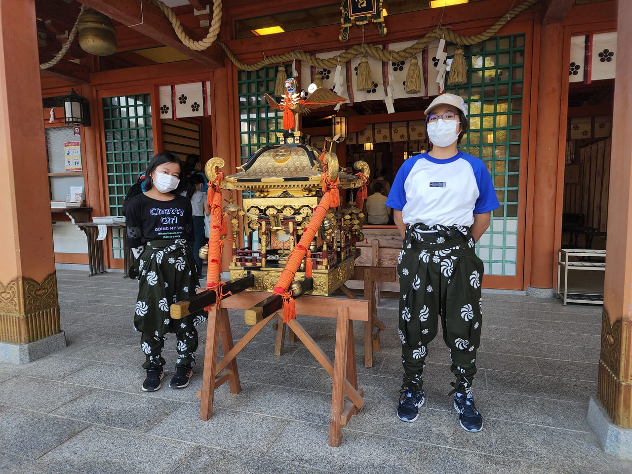 長岡京子ども神輿