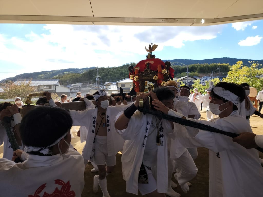 小倉神社神輿渡御