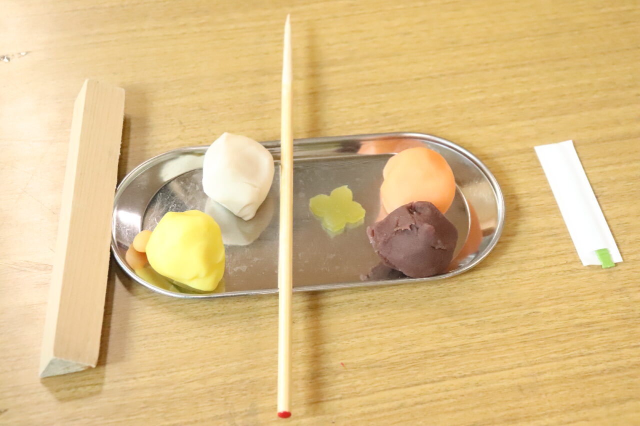 和菓子づくり