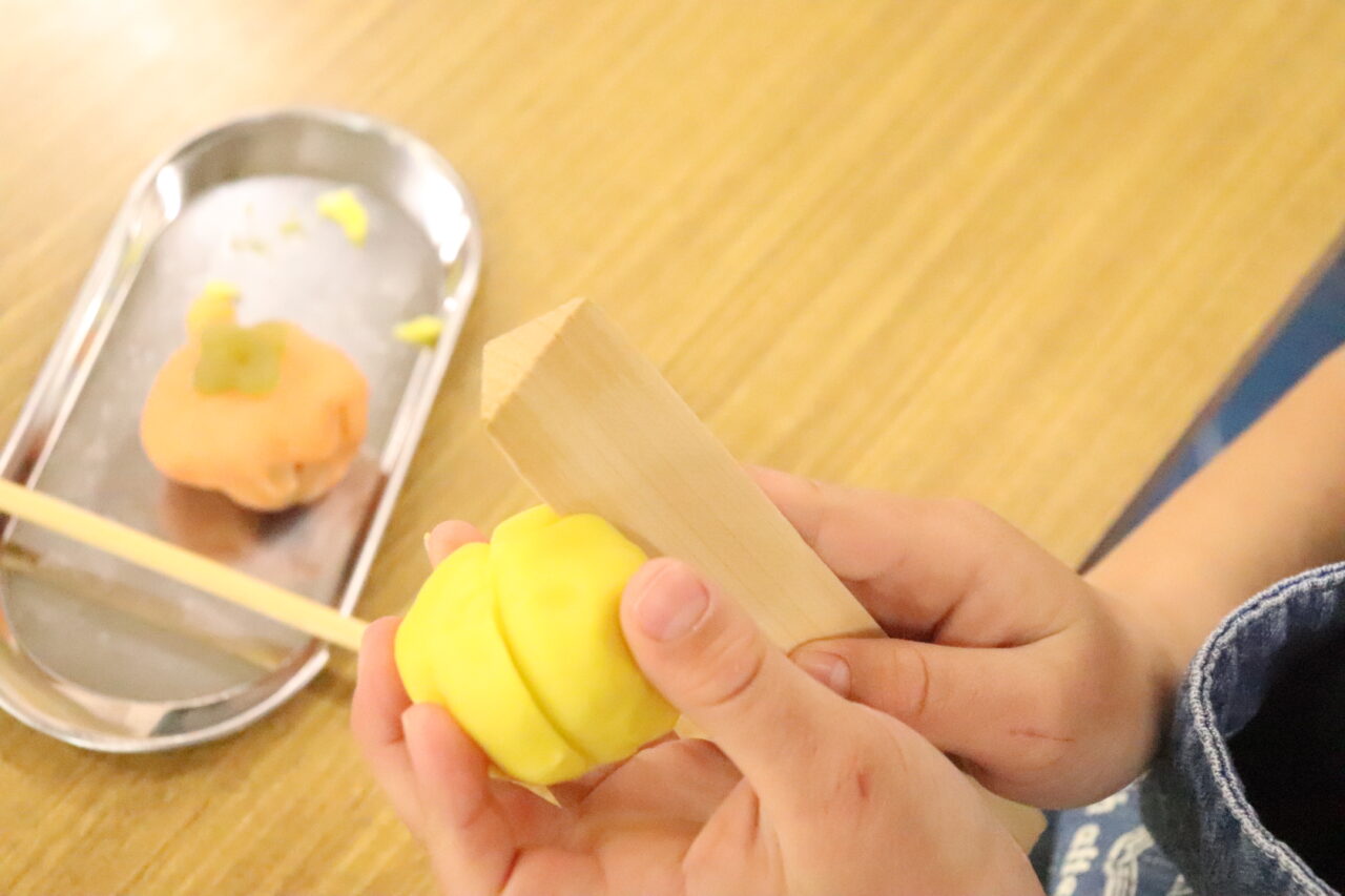 和菓子づくり